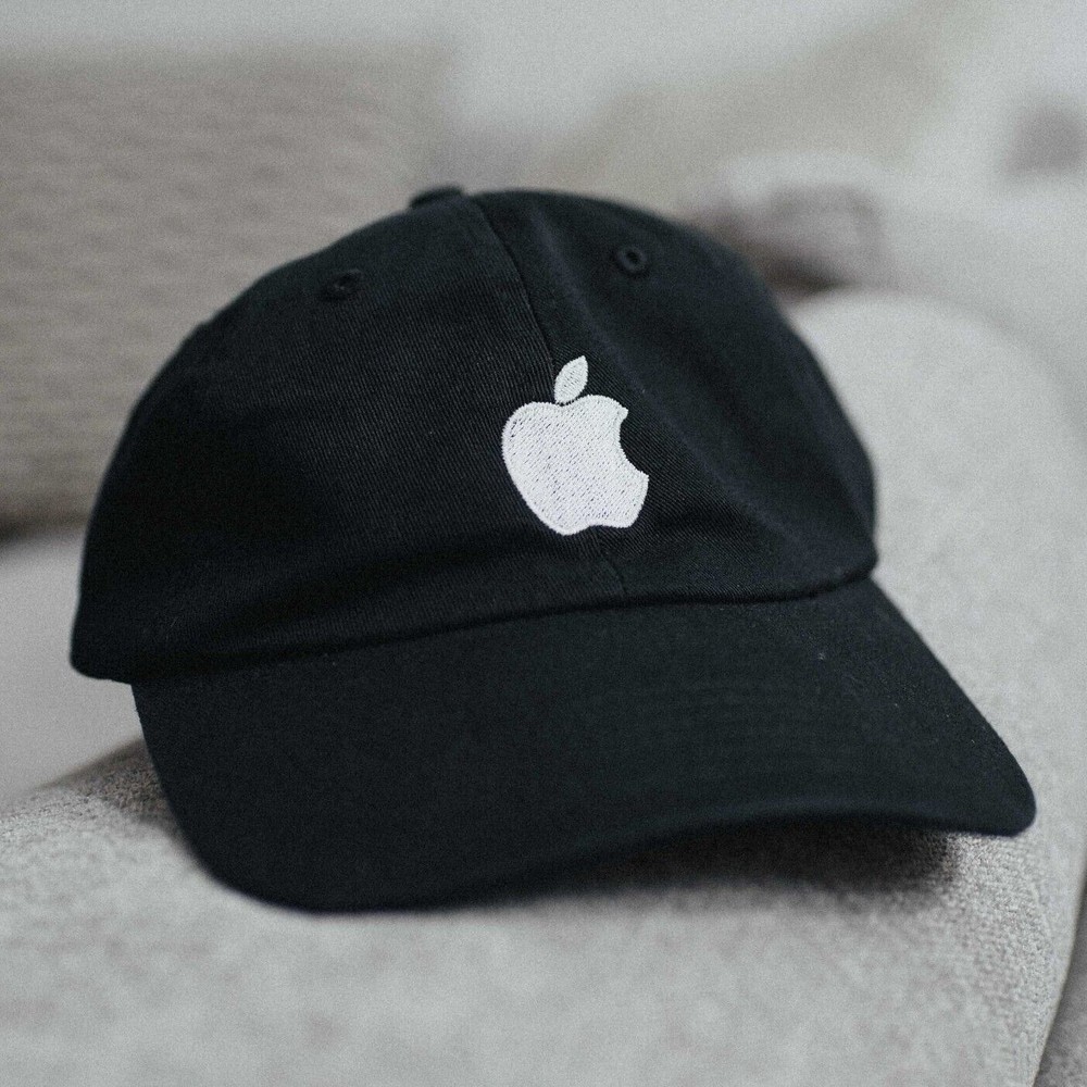 Apple Tech Company Embroidered Cap Dad Hat