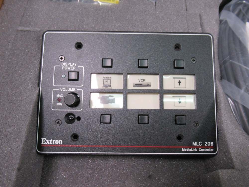 Extron MLC 206 Black Media Link Controller 60-385-02 NOS with Software