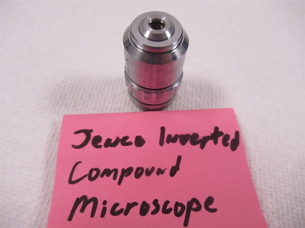 Jenco Inverted Compound Microscope Objective Lens PL L 25x PHP2 160mm 0.40