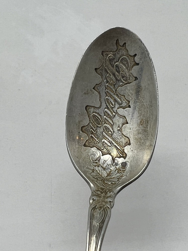 Vintage Sterling Silver Goderich Ontario Canada Souvenir Spoon