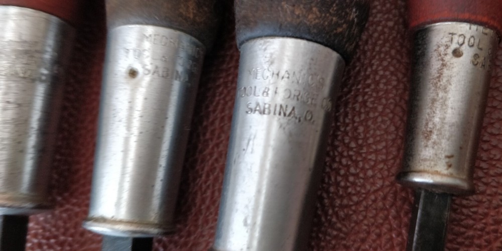 NOS!! MAC TOOLS Screwdriver Set ~ Early model MECHANICS FORGE & TOOL CO.