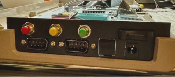 CCOMMODORE 64 ULTIMATE Side Panel (Complete) MicroSD-Reset-Menu-Freeze