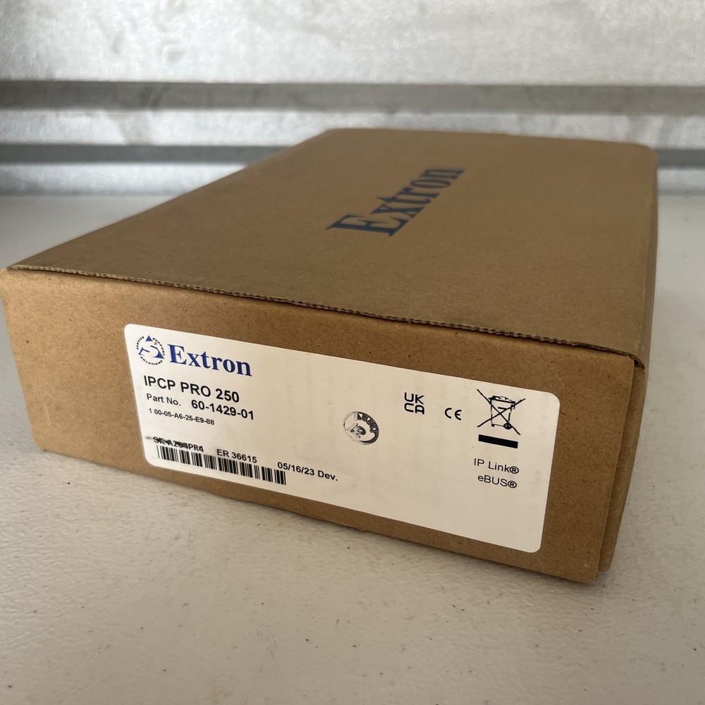 EXTRON IPCP PRO 250 IP LINK PRO CONTROL PROCESSOR 60-1429-01 New Sealed