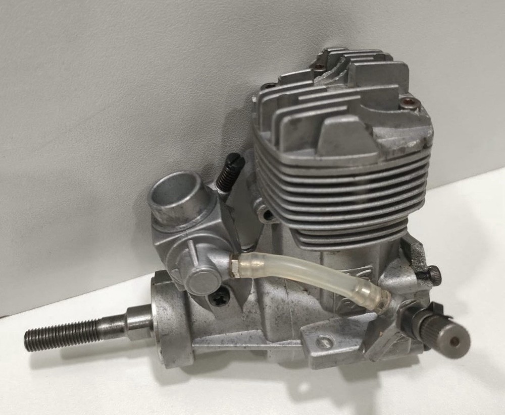 OS Max 46 FX Nitro Airplane Engine For Repairs. Good Compression. OS Engine 46FX