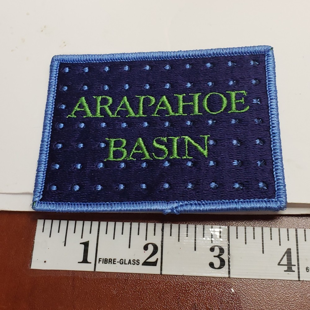ARAPAHOE BASIN Colorado Iron On Large Ski Patch