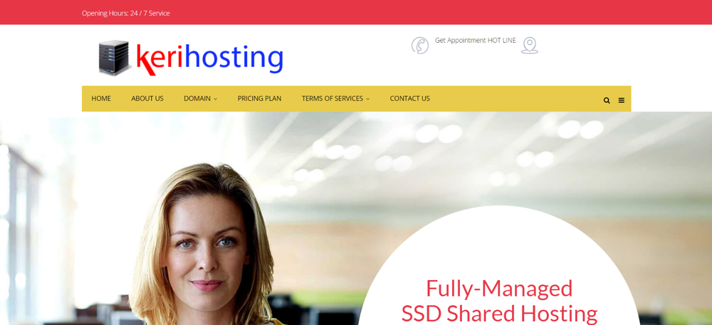 Website for Selling Hosting Packages / Services​ support with WHMCS
