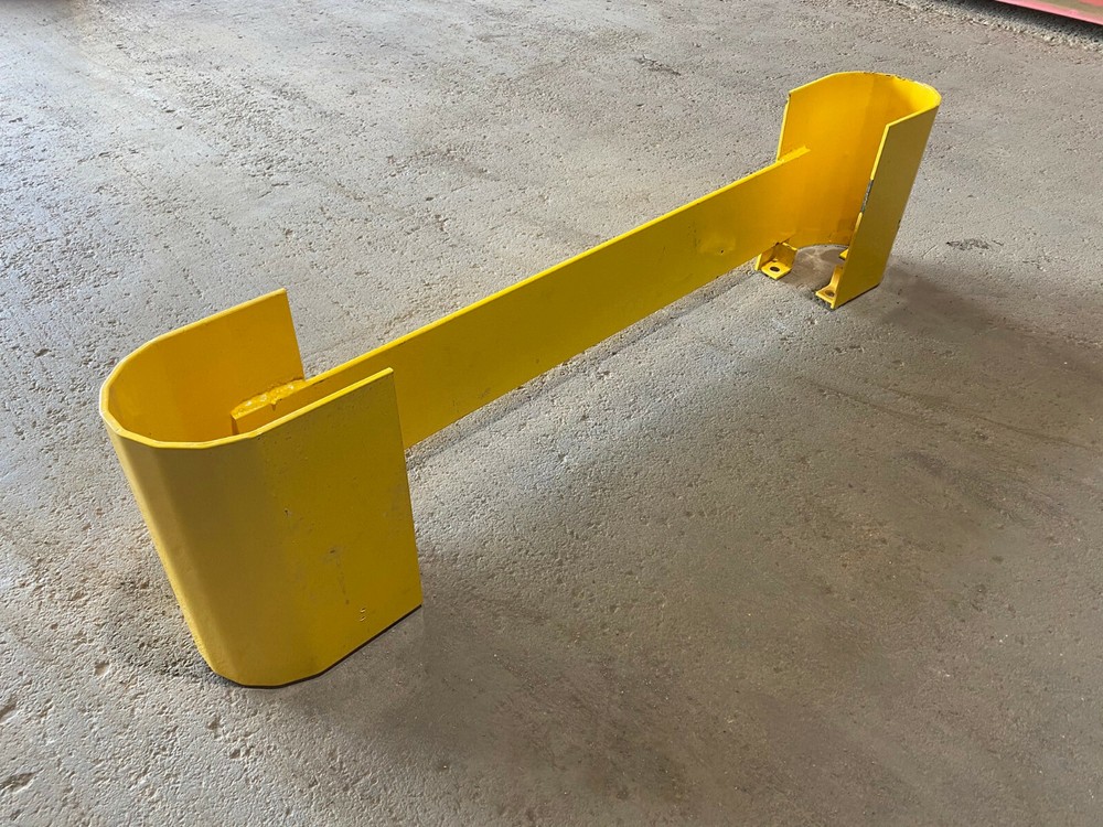 Pallet Rack 48" Yellow Double Sided End Aisle Guard