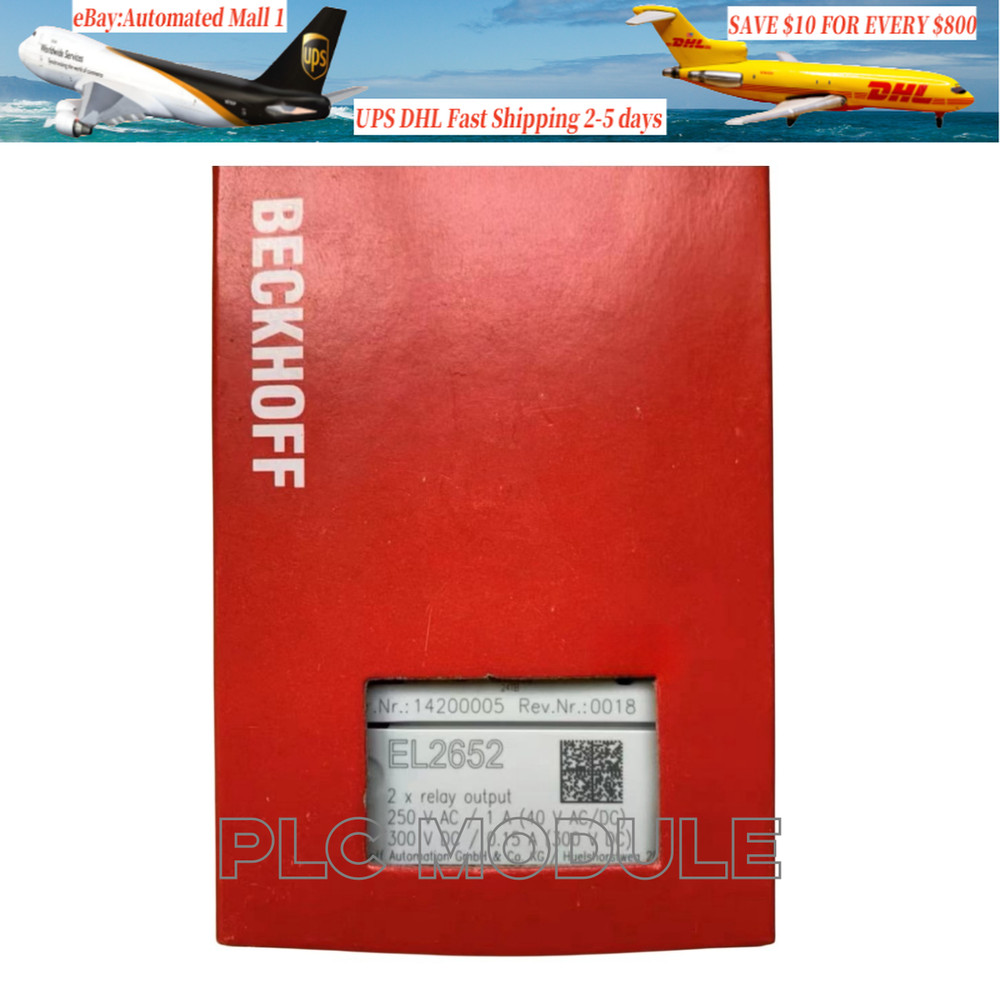 2023 Beckhoff EL2652 PLC Module Fast Shipping