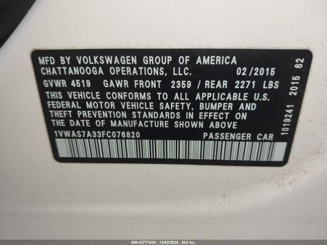 Driver Left Front Window Regulator Fits 13-22 PASSAT 4936875