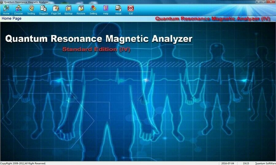 2026 Newest Version 4TH 52 Reports Quantum Magnetic Resonance Body Analyzer