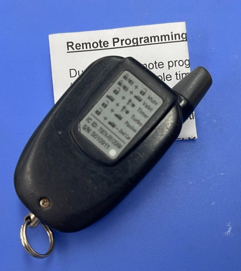 NICE Compustar 7087A-R5120AM Remote Start Transmitter Fob - TESTED!