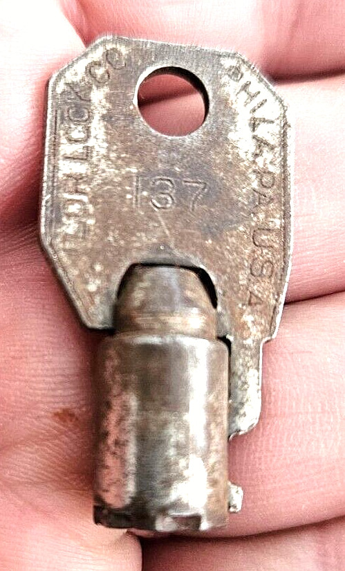 TAYLOR LOCK CO Philadelphia #137 Key