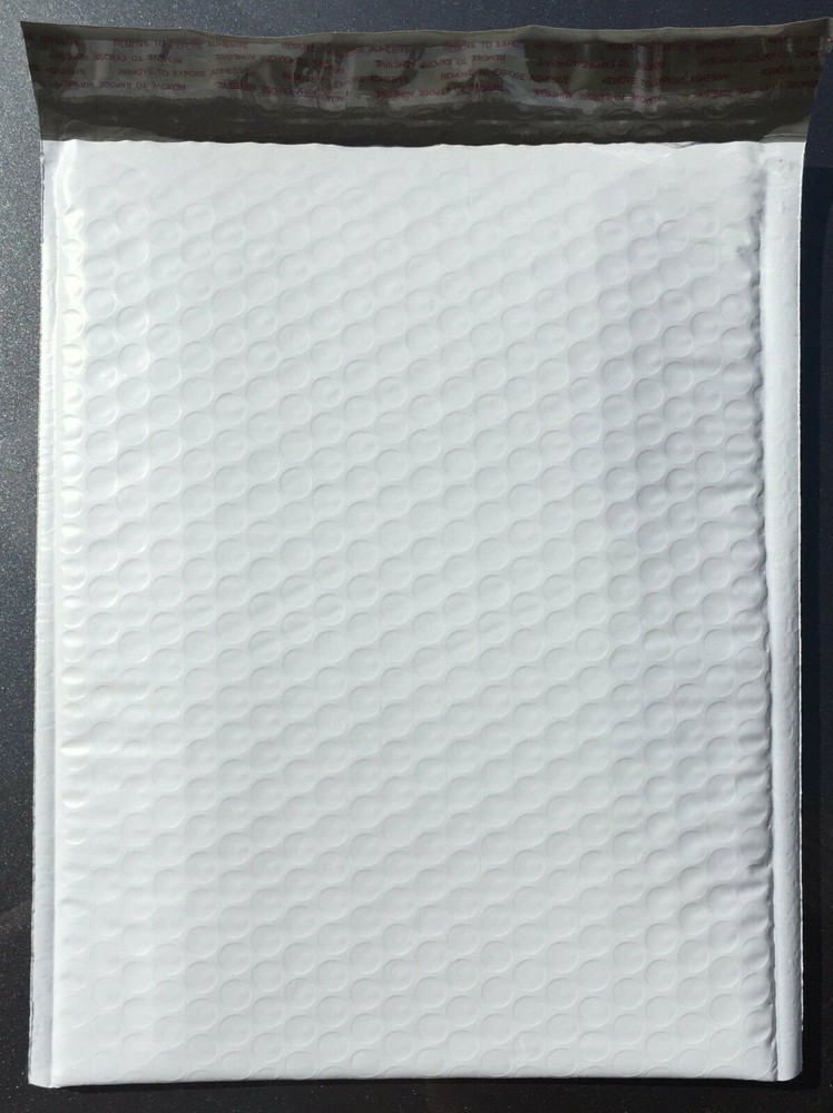 100 #0 Poly Bubble Mailers 6 x 10 Self Seal Plastic CD DVD Envelopes