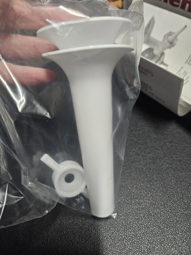 KitchenAid Sausage Stuffer Stand Mixer Attachment - White