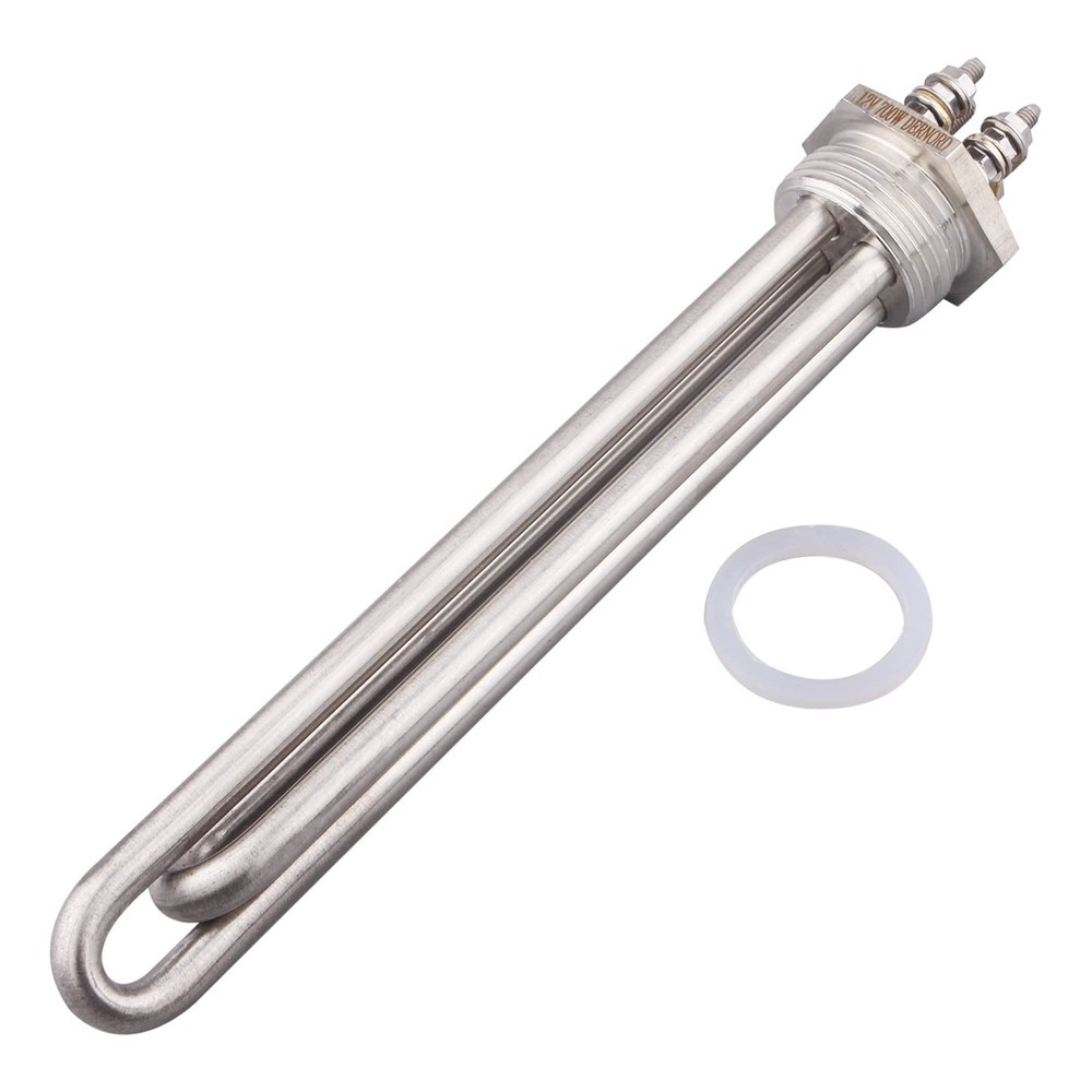 DERNORD 12V 700W Immersion Heater Submersible Water Heater Element Stainless Ste