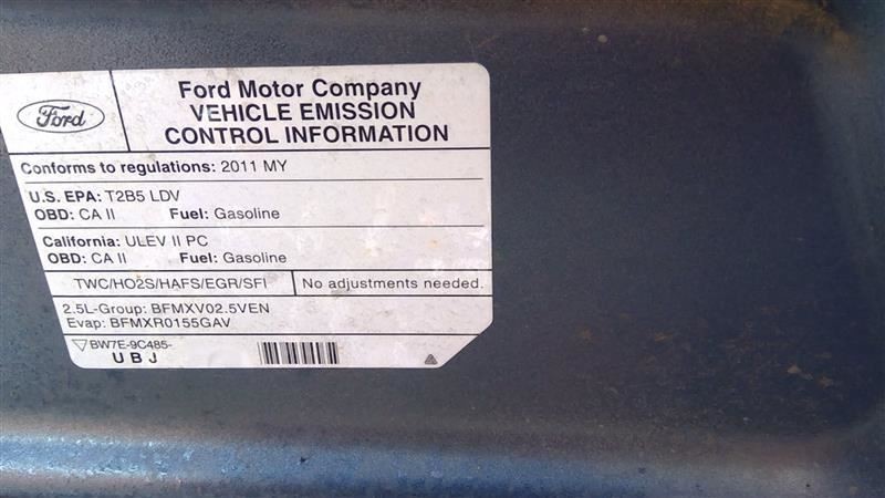 Fuse Box Engine VIN A 8th Digit Fits 10-12 FUSION 177544
