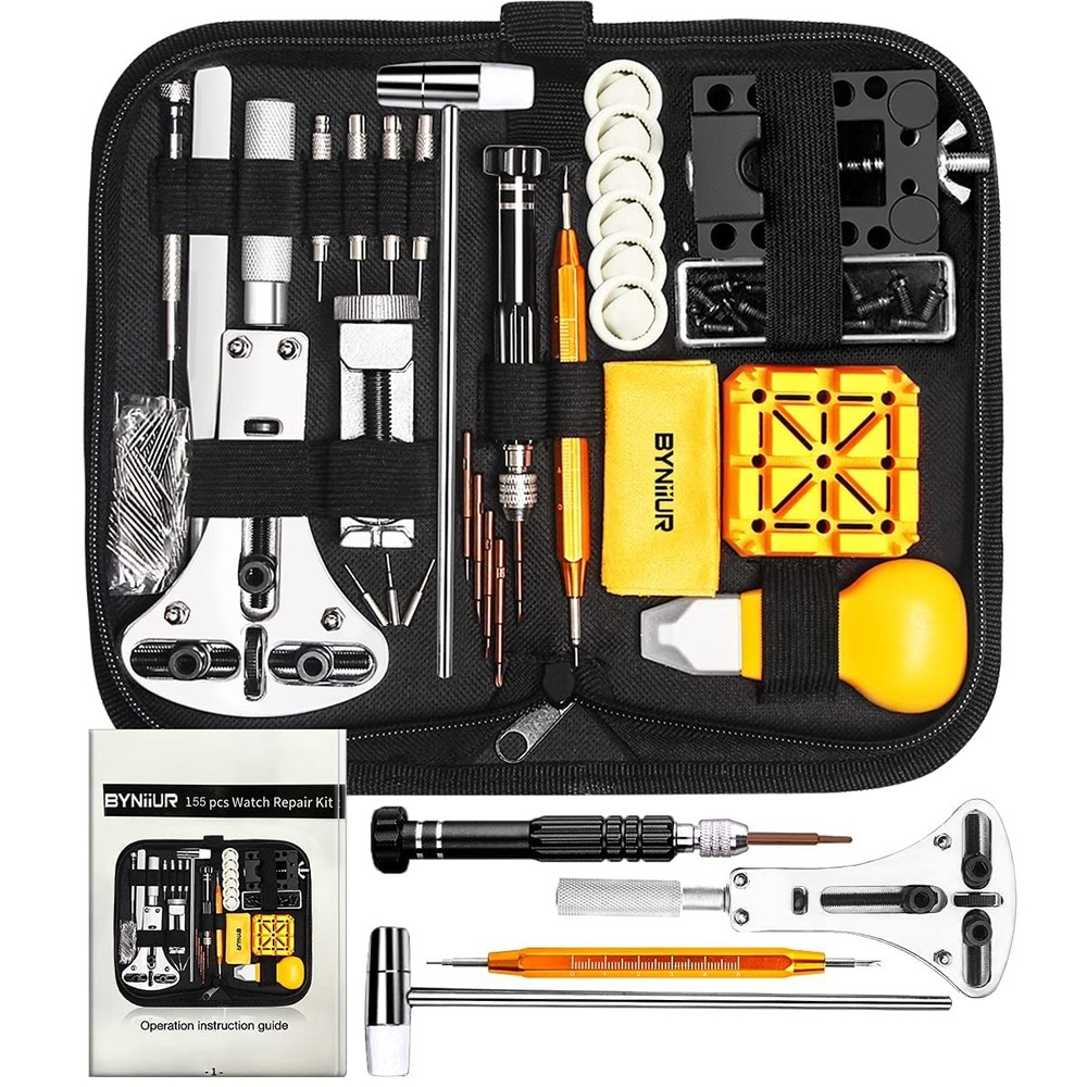 Watch Link Removal Kit Case Opener Spring Bar Tools Battery Replacement Tool
