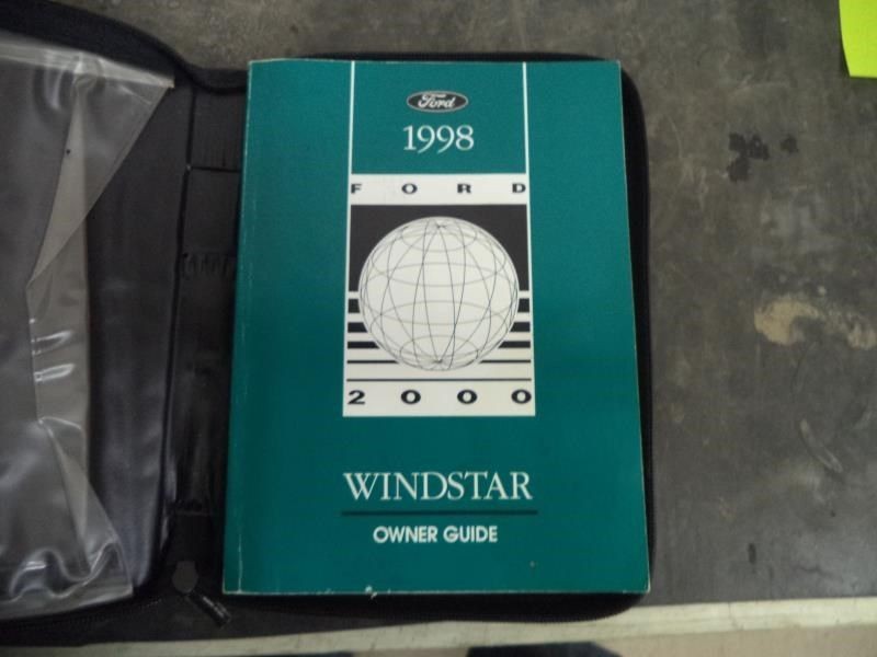 WINDSTAR  98 Owners Manual 973304