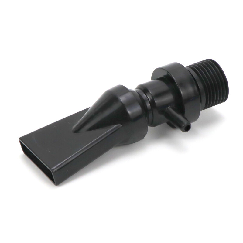 Aquarium Pump Duckbill Nozzle Universal Adjustment Oxygenating Function Black