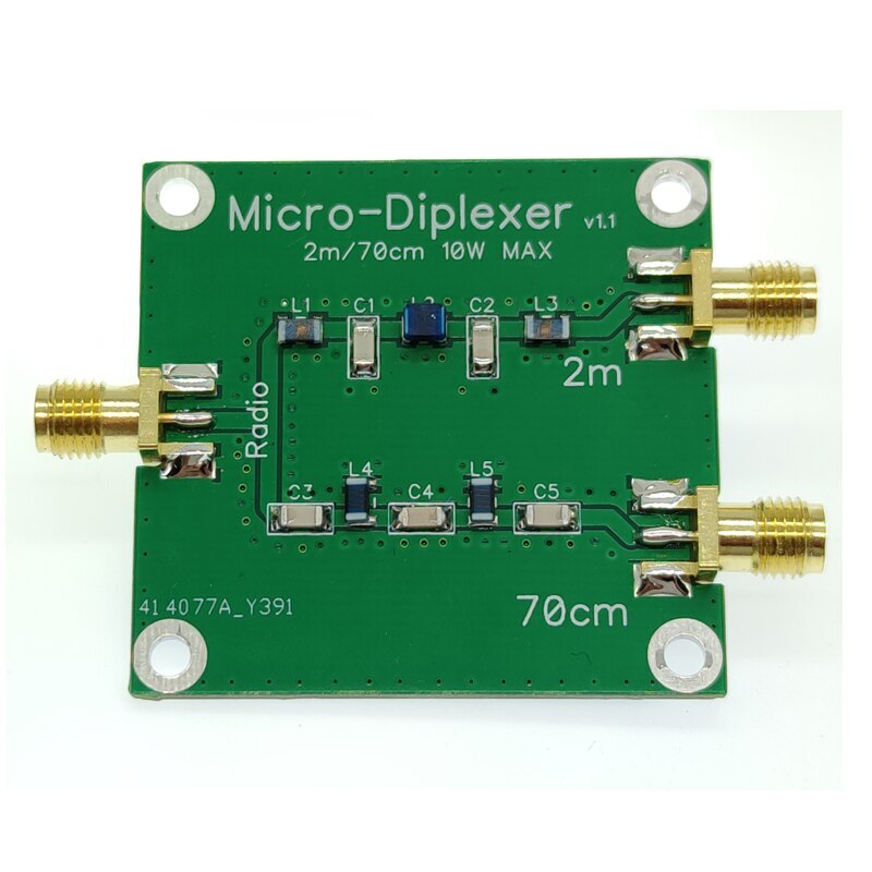 10W V/U Duplexer Filter The Transmitter and Antenna