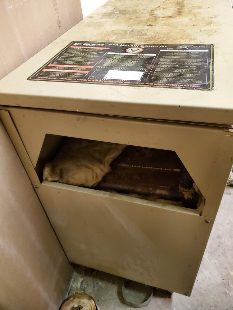 Weil-McLain gv-6 gas boiler tan and good condition PICK UP ONLY