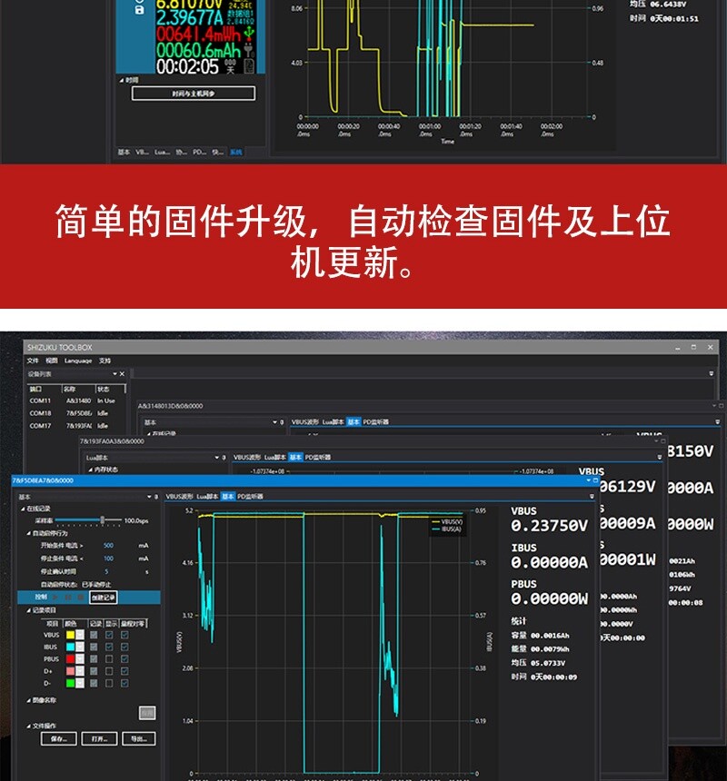 KT002 ChargerLAB Power-Z USB PD Tester Voltage Deception Instrument Testing Tool
