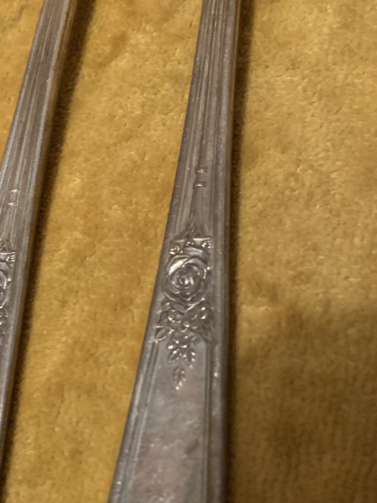 4 Grille Fork Lot ROSEDALE 1933 Manor Plate Silverplate Flatware Kitchen Drawer
