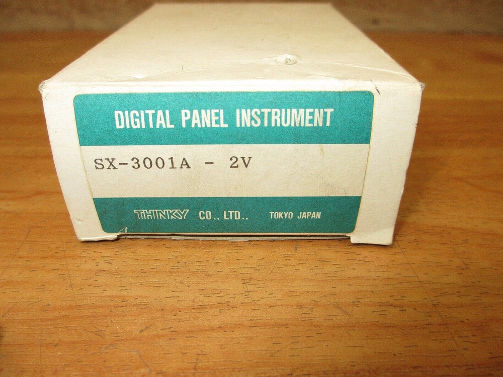 Thinky SX-3001A -2V *NEW* Digital Panel Instrument Process Meter
