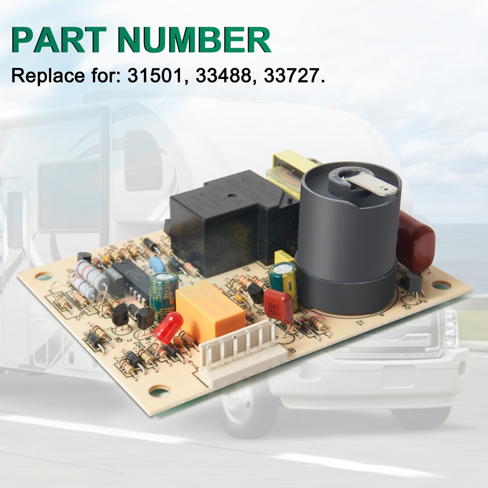 31501 RV Furnace Ignition Control Circuit Board For Atwood & Dometic 33488 33488