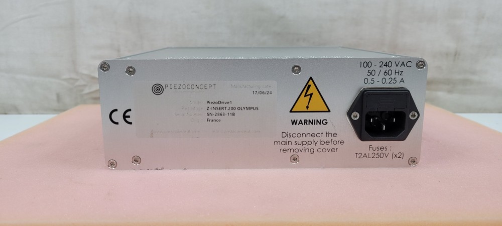 Peizoconcept PiezoDrive1 Z-Insert.200 Olympus Peizo Stage Controller (READ)