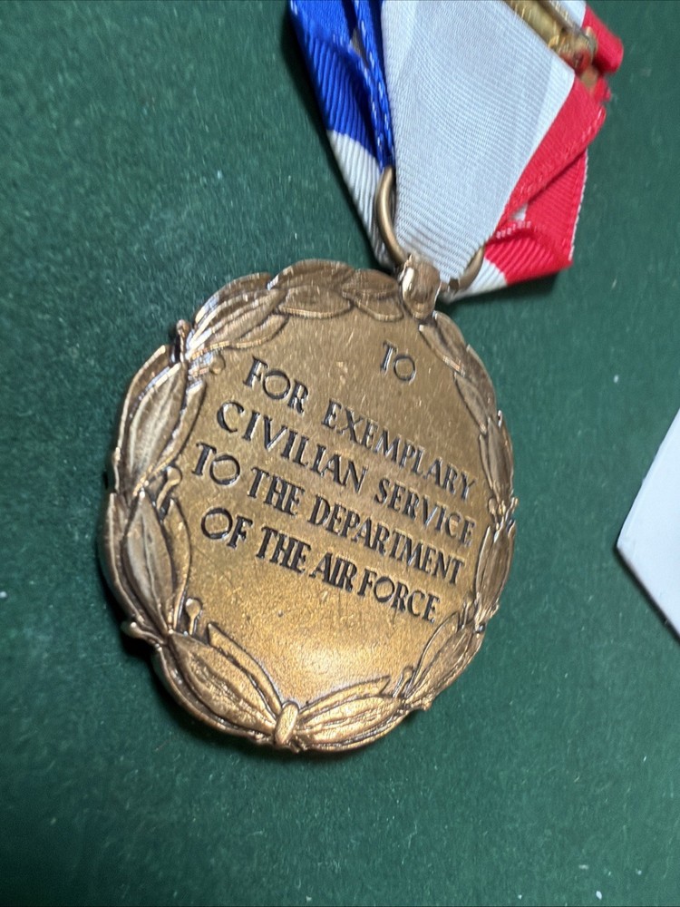 US Full Size Medal Air Force Civil SERVICE