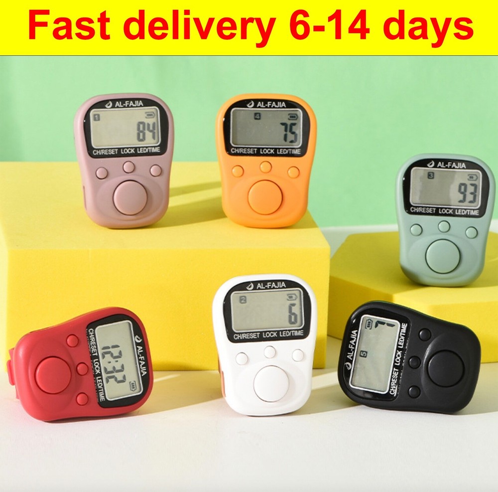 Upgraded Seven-Channel Counter LED Time Display Luminous Function tally counter