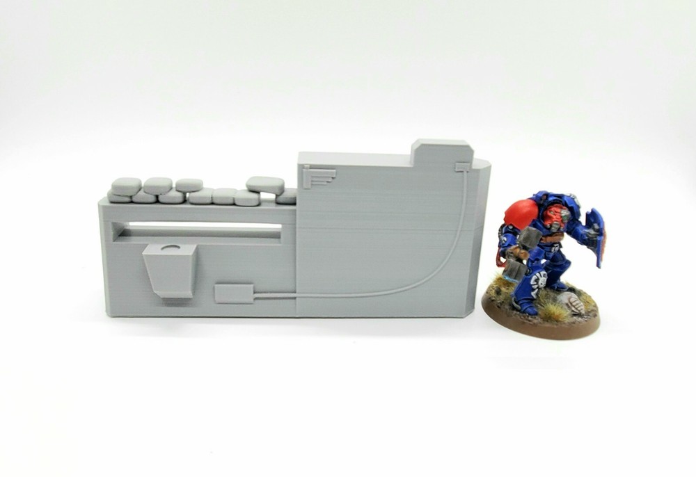 3d Printed Infantry Post Terrain for Tabletop Gaming