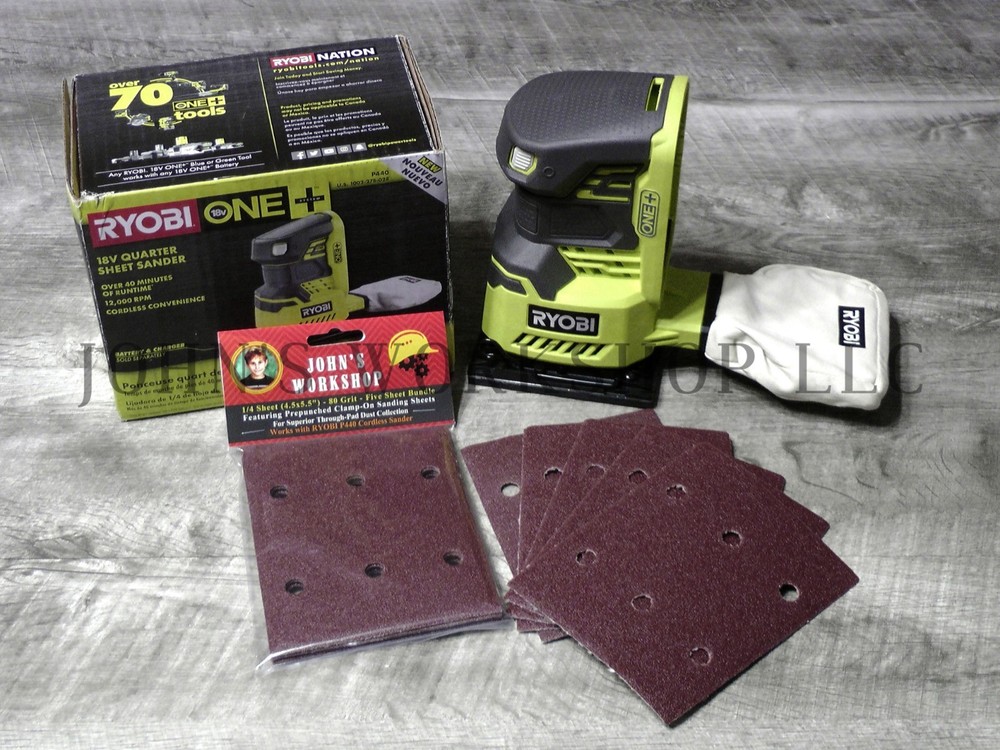 RYOBI P440 - 17 Different Grits - 20 Sheet Variety Bundle III