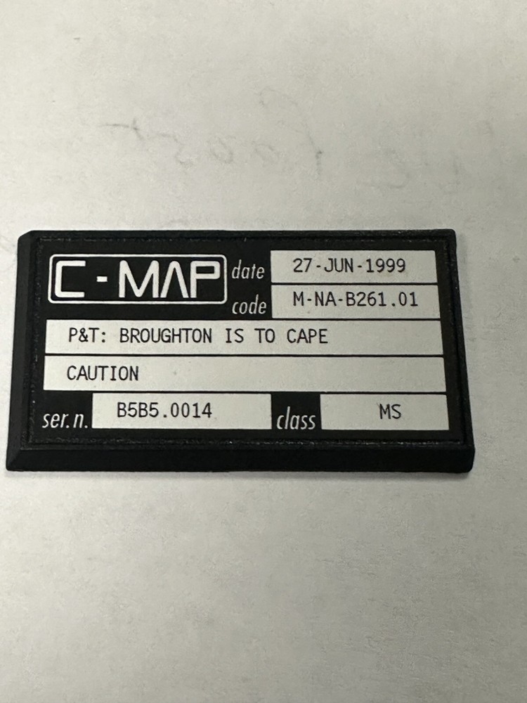 C-Map  Broughton is to cape caution m—na-b261