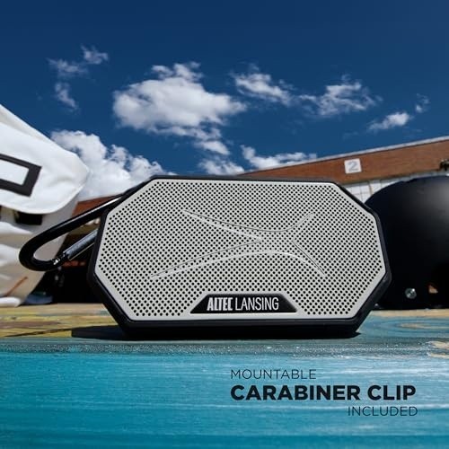 Altec Lansing HydraMini 2.0 Bluetooth Speaker - Periwinkle Blue