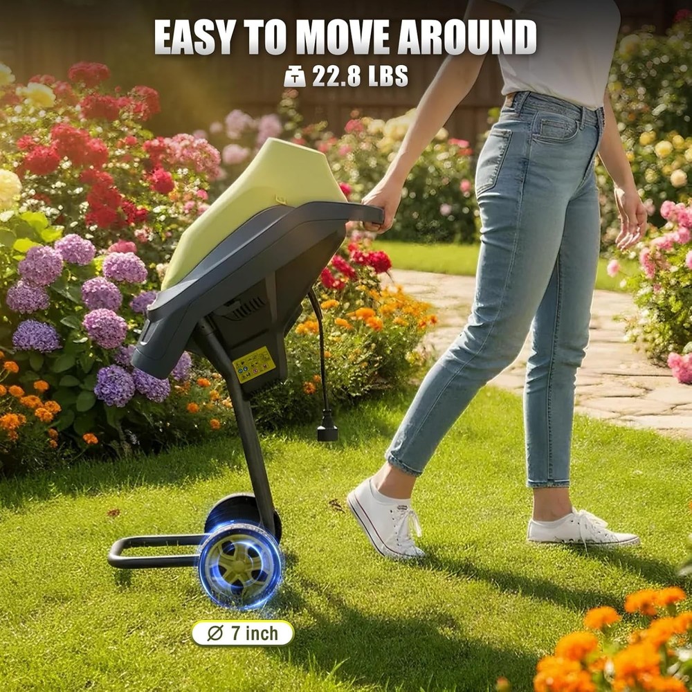 SEYVUM Wood Chipper Branch Shredder