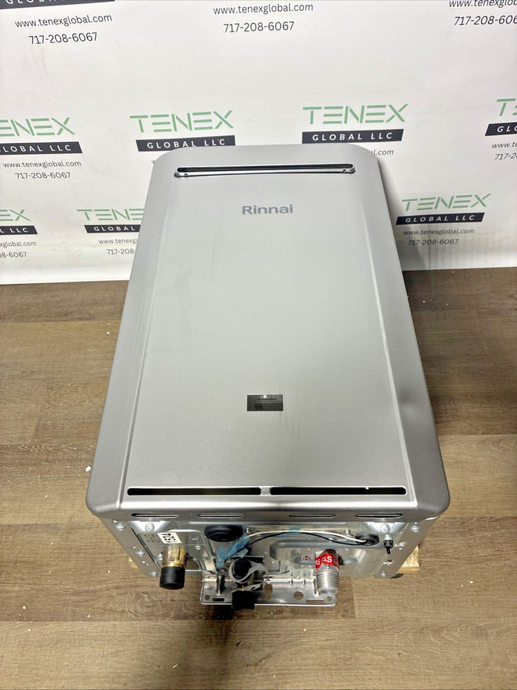 Rinnai RE199eP Outdoor Tankless Water Heater 199k BTU Propane Gas (B-12 #1524)