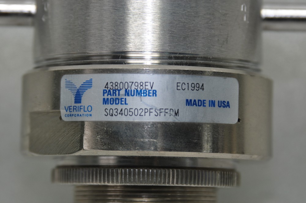 VERIFLO VALVE SQ340502PFSFFPM Regulator