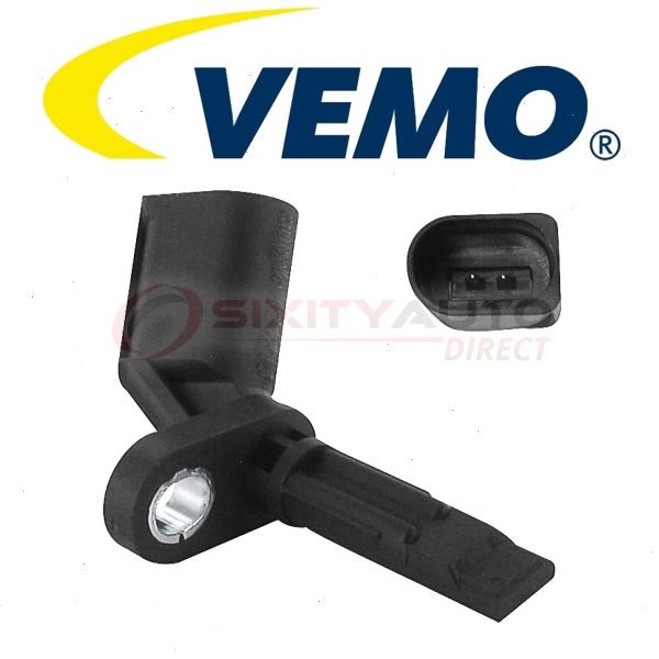 VEMO Front Right ABS Wheel Speed Sensor for 2003-2017 Audi S8 - Antilock fo