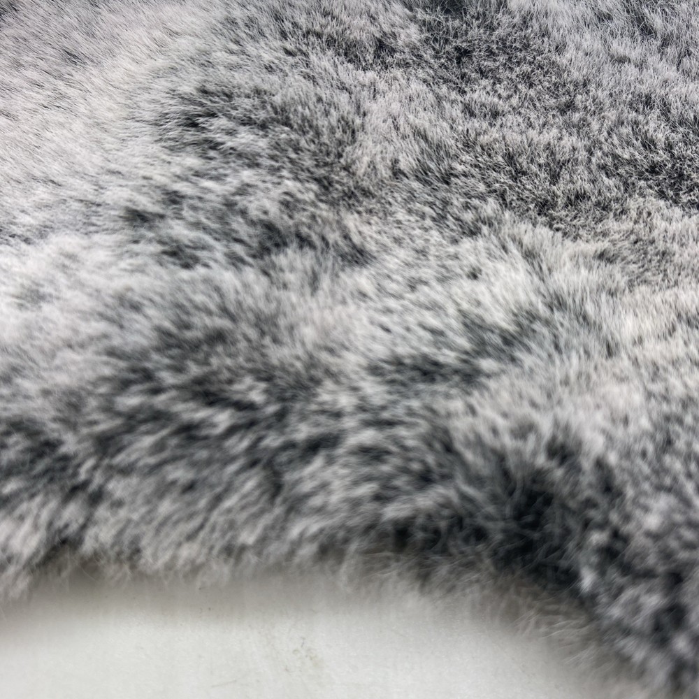 One Size Fluffy Soft Gray Eye Mask