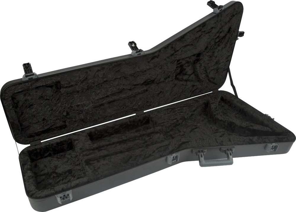 Jackson Rhoads RR 6/7 Molded Electric Guitar Hard Case, Black