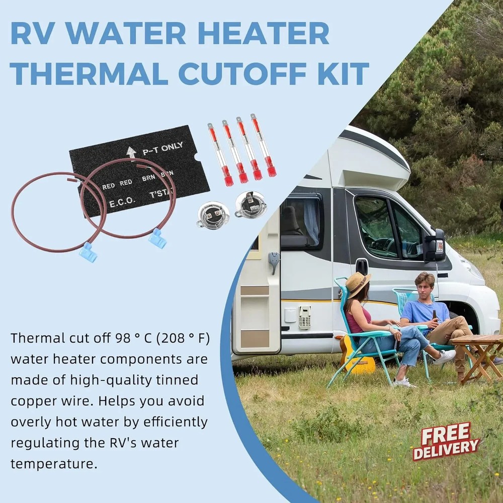 AMI PARTS RV Water Heaters Thermal Cut Off Fit for 93866 91447 Atwood Water Heat