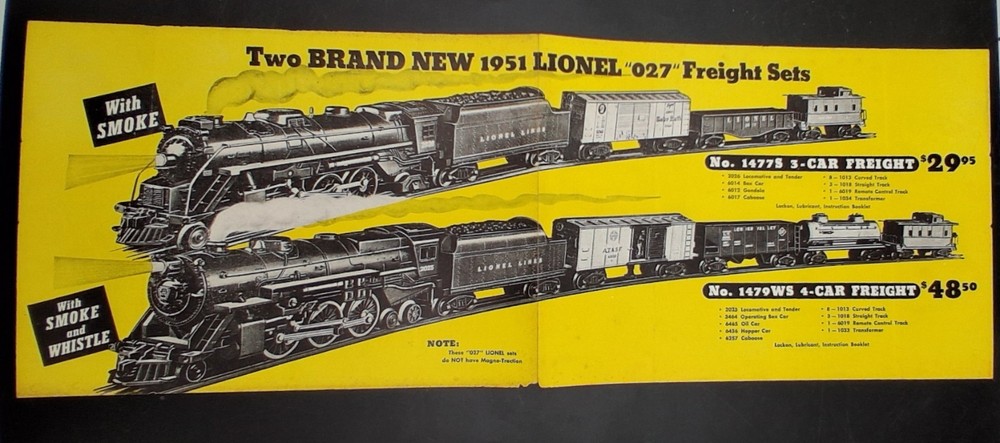Vintage Lionel Model Train Catalog