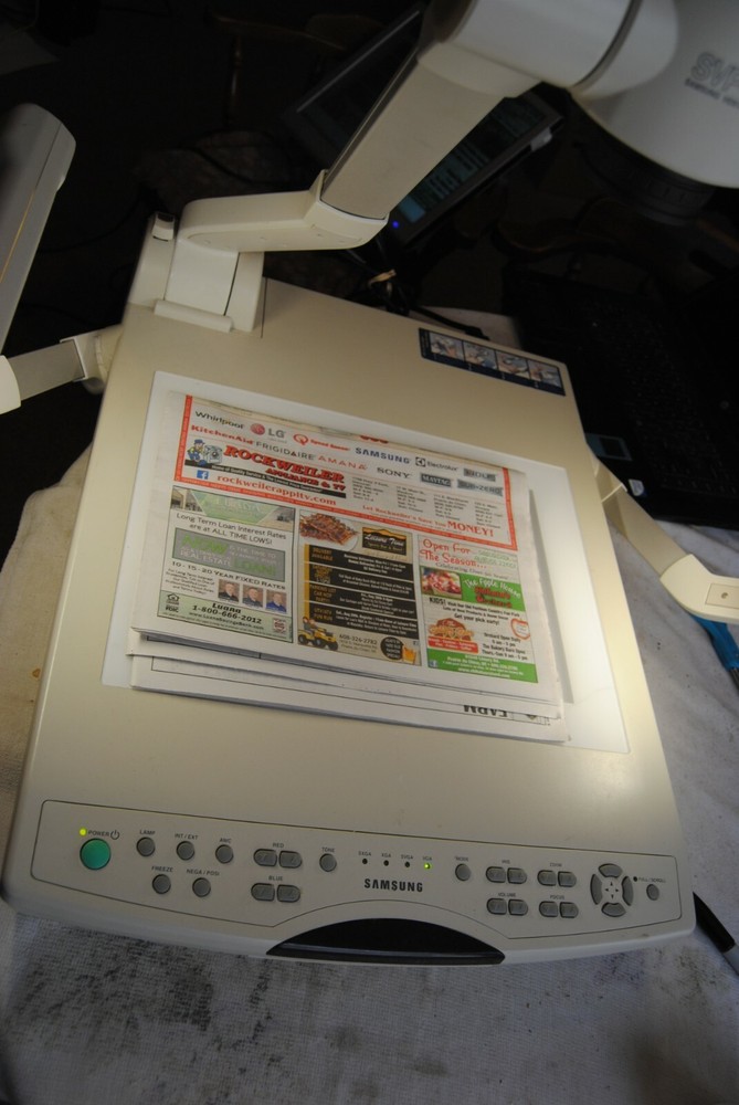 Samsung Video Presenter SVP-6000 TESTED READ