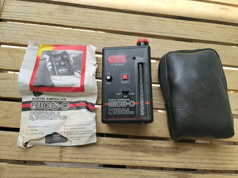 North American 8108-0 Post Combustion Oxygen Analyzer