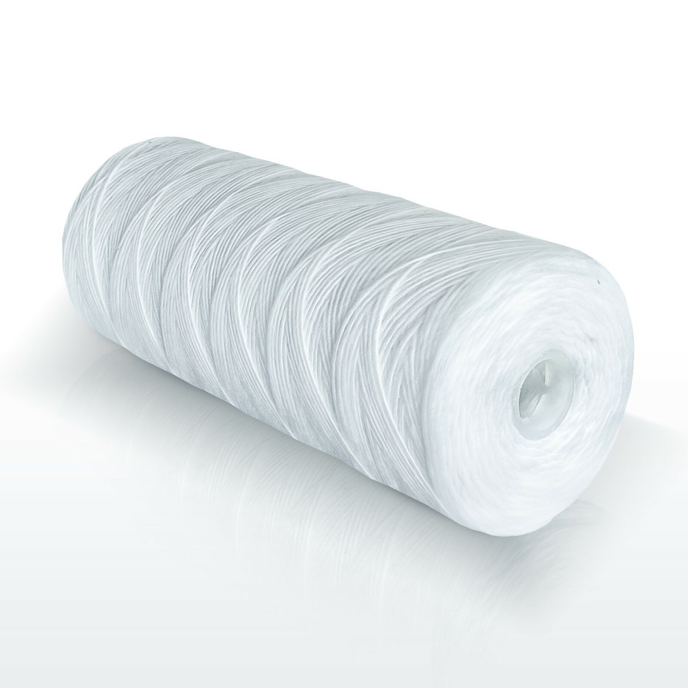 20 High Capacity Wound String Sediment Water Filters 5 Mic Cartridges 4.5 x 10