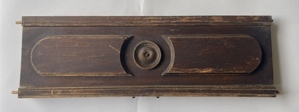 20” wide antique original wooden decrative panel