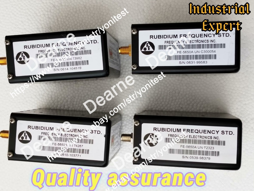 1 pcs FE-5650A Rubidium Frequency Standard TESTED Fast Lock 10MHz