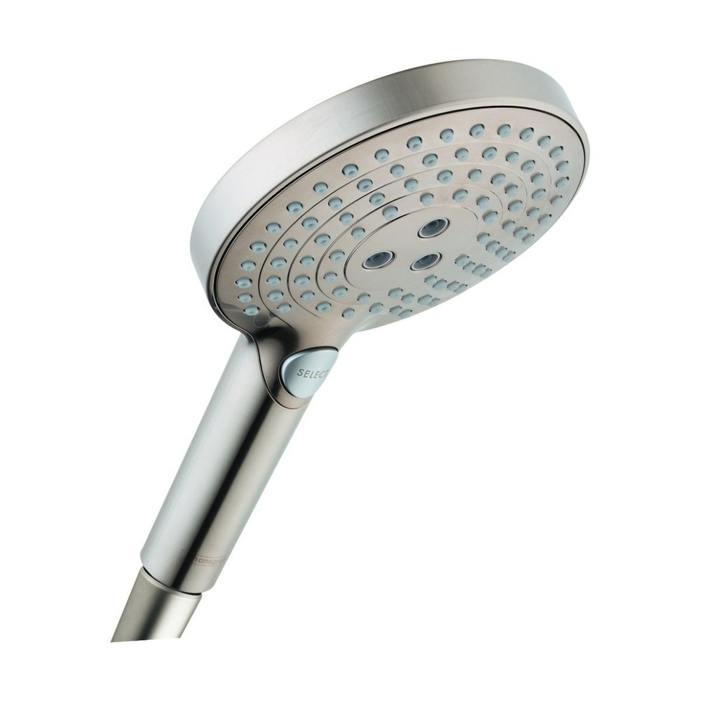 Hansgrohe 26531821 Raindance S 3-Jet Handshower 2.5 GPM Brushed Nickel